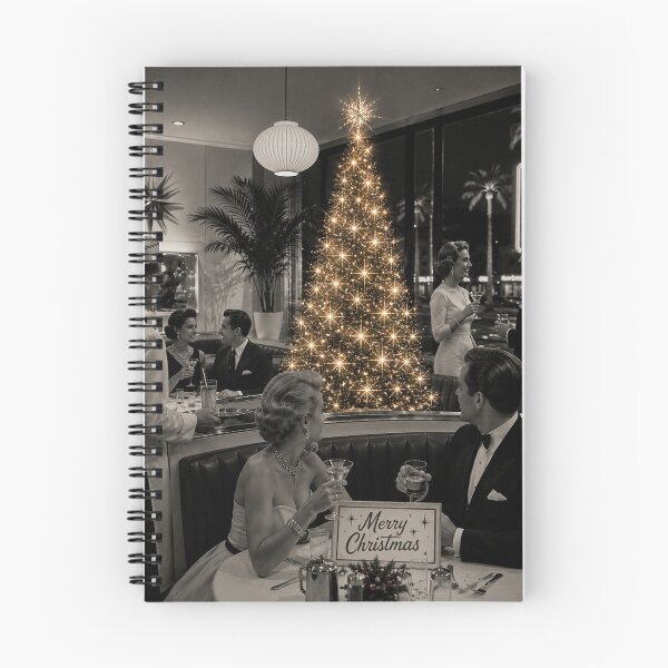 Item preview, Merry Christmas in Retro Diner  designed and sold by LuluLeb.