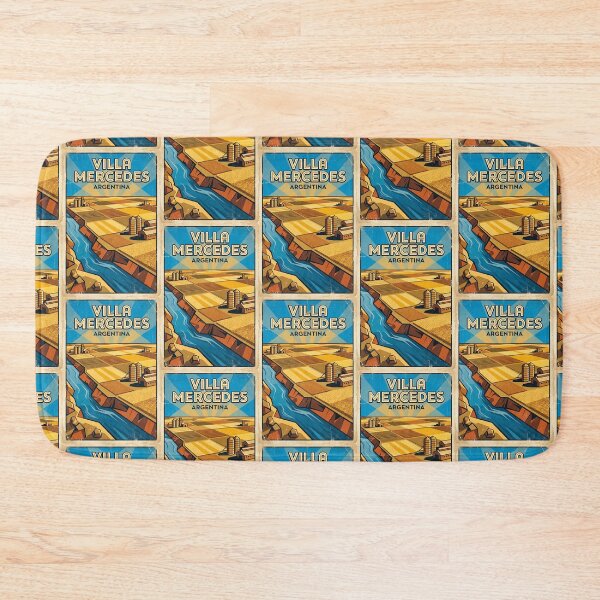 Item preview, Villa Mercedes San Luis Argentina Vintage Travel Poster designed and sold by TravelersGems.