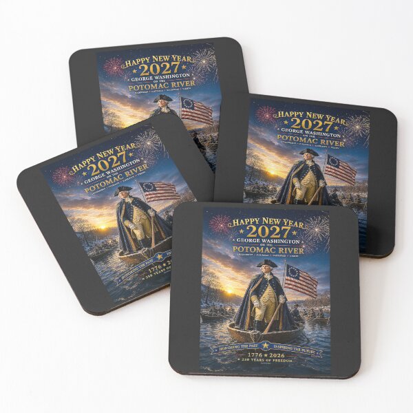 Item preview, GEORGE WASHINMGTON - Happy New Year 2027 designed and sold by DBM Photo Gallery 1.