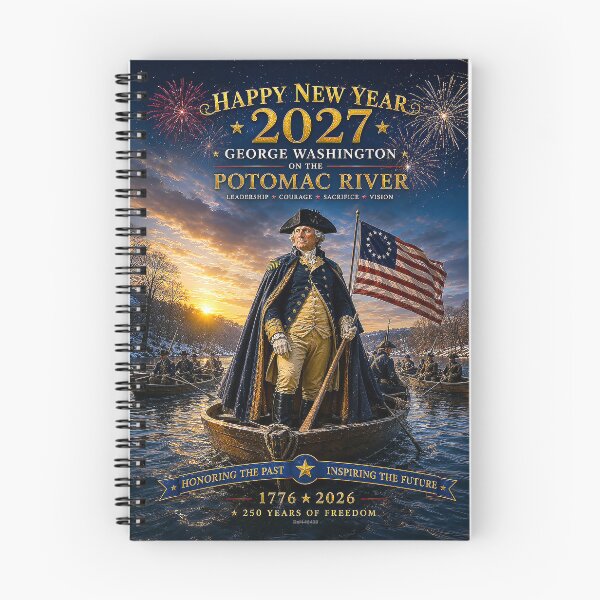 Item preview, GEORGE WASHINMGTON - Happy New Year 2027 designed and sold by DBM Photo Gallery 1.