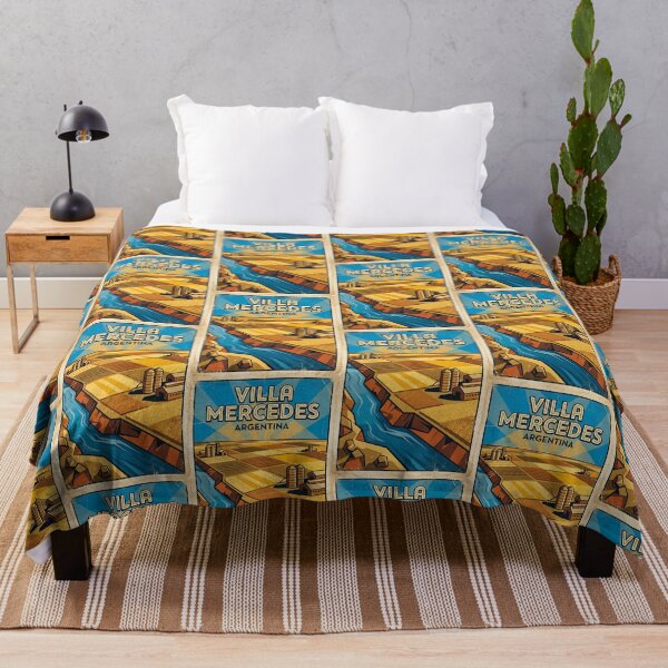 Item preview, Villa Mercedes San Luis Argentina Vintage Travel Poster designed and sold by TravelersGems.
