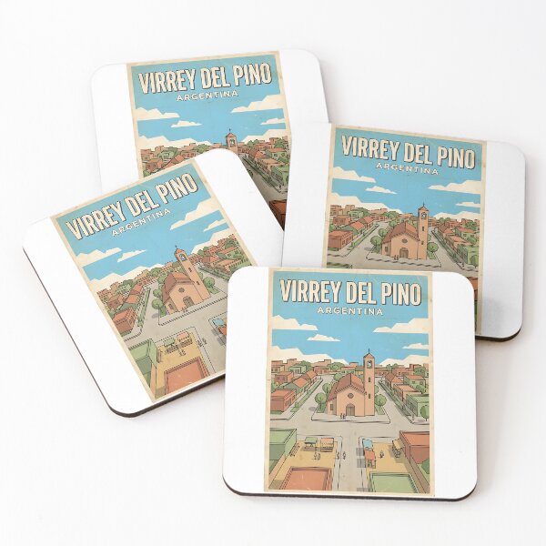 Item preview, Virrey del Pino Argentina Vintage Travel Poster designed and sold by TravelersGems.