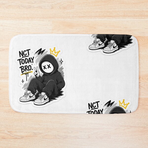Item preview, Cool Hooded X Eyes Sticker | Gen Z Streetwear Aesthetic | Graffiti Cartoon designed and sold by Sticker Hubs.
