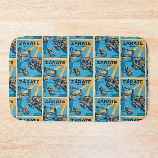 Item preview, Zárate Buenos Aires Argentina Vintage Travel Poster designed and sold by TravelersGems.