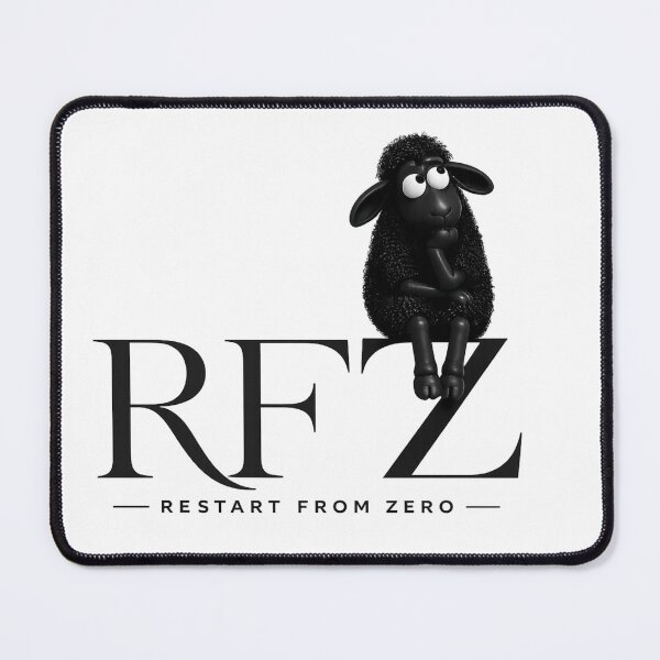 Item preview, RFZ Black Sheep – The Thinker | Restart From Zero designed and sold by RestartFromZero.
