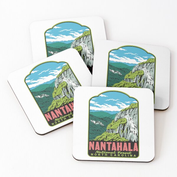 Item preview, Whiteside Mountain Nantahala National Forest Travel Art designed and sold by HalpinDesign.
