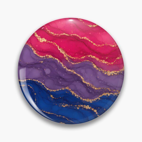Item preview, Bisexual Marble - Bi Pride Flag Colors designed and sold by Travelslightly.
