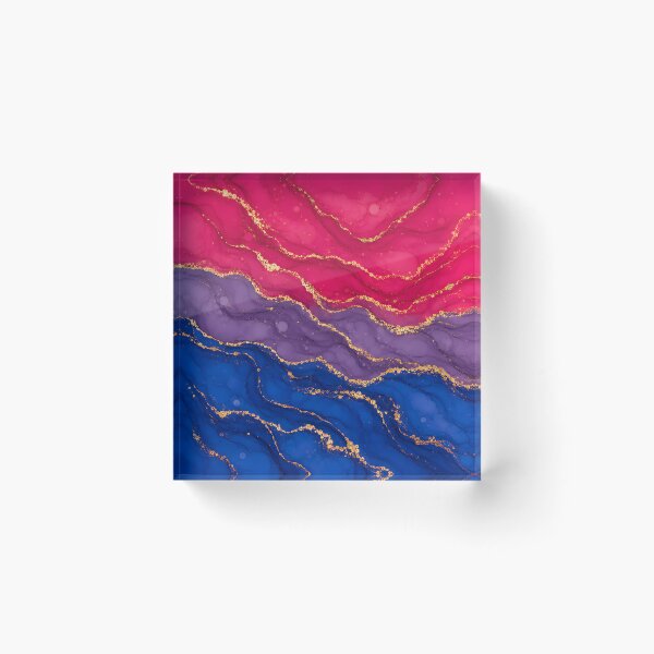 Item preview, Bisexual Marble - Bi Pride Flag Colors designed and sold by Travelslightly.