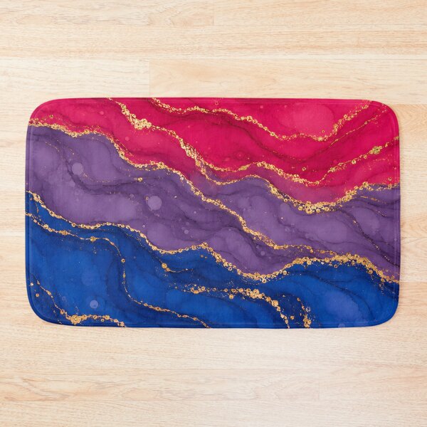 Item preview, Bisexual Marble - Bi Pride Flag Colors designed and sold by Travelslightly.