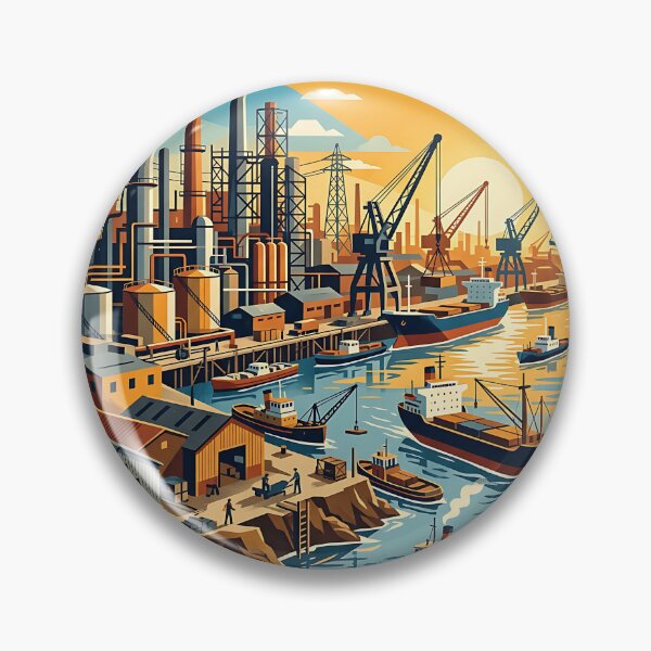 Item preview, Cartel de viaje vintage de Campana Buenos Aires Argentina designed and sold by TravelersGems.