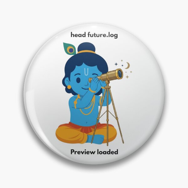 Item preview, head future.log | Linux Developer Sticker | Terminal Tech Humor designed and sold by BhaktiByte.