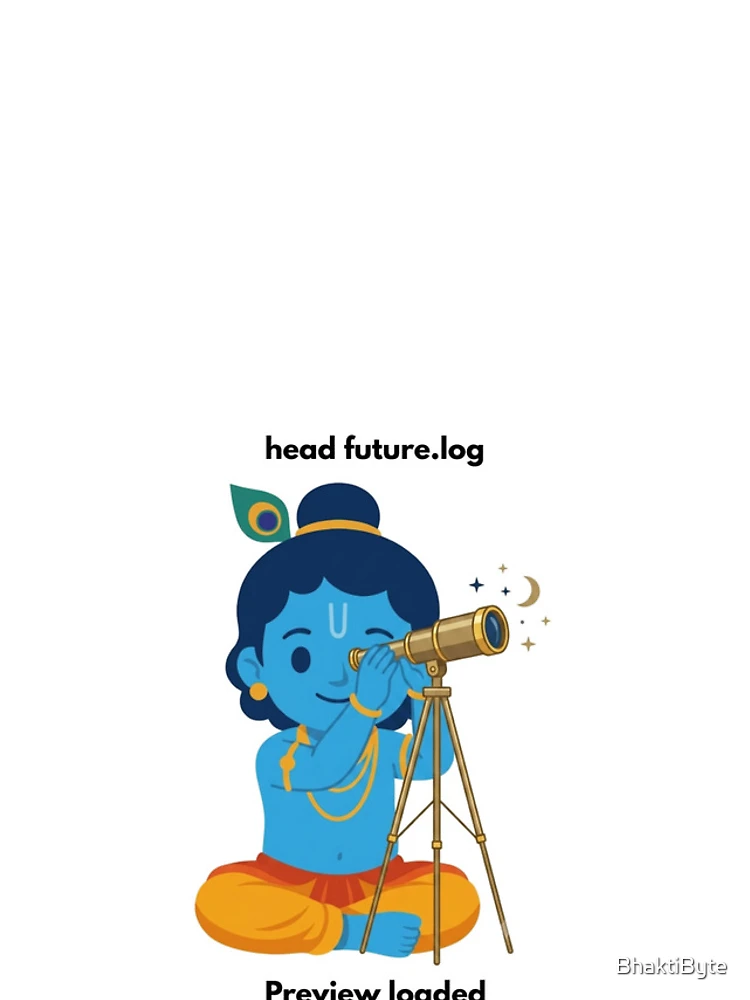 Thumbnail 4 of 4, iPhone Case, head future.log | Linux Developer Sticker | Terminal Tech Humor designed and sold by BhaktiByte.