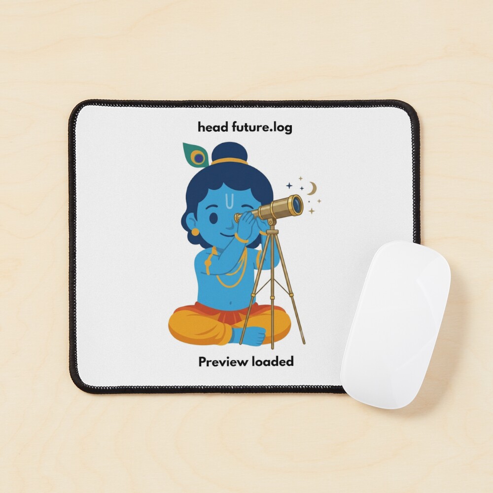 Item preview, Mouse Pad designed and sold by BhaktiByte.