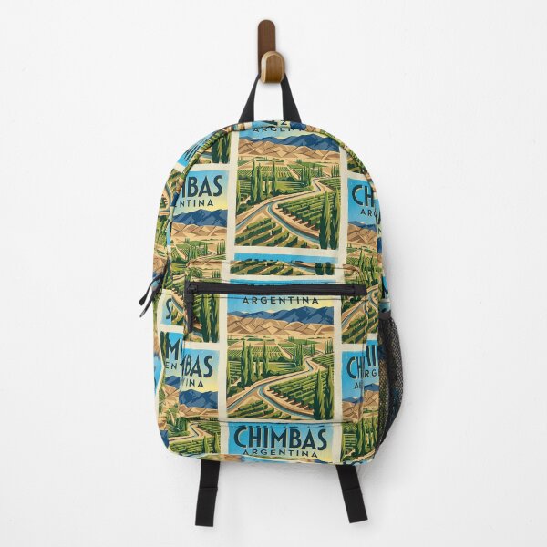 Item preview, Chimbas San Juan Argentina Vintage Travel Poster designed and sold by TravelersGems.