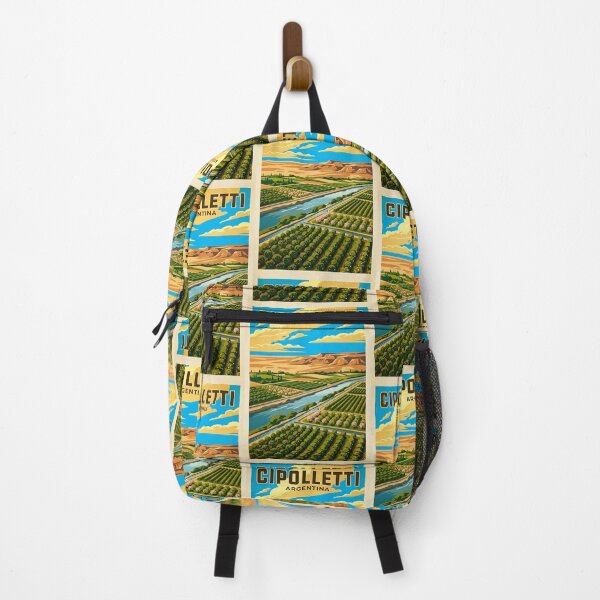 Item preview, Cipolletti Río Negro Argentina Vintage Travel Poster designed and sold by TravelersGems.