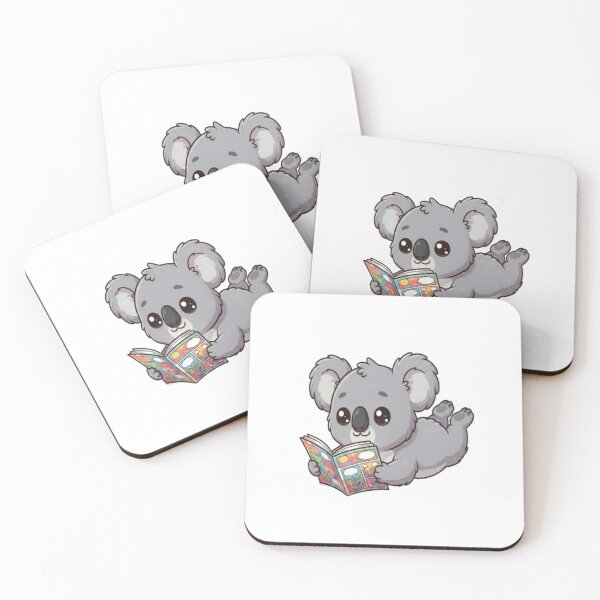 Item preview, Cute Koala Reading Comic Book designed and sold by Ella_Sketch.
