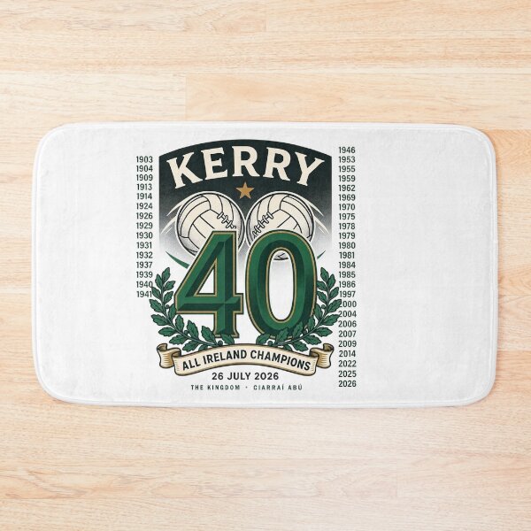 Item preview, Kerry All Ireland Champions 40th Title 2026 designed and sold by REAL IRISH GIFTS.