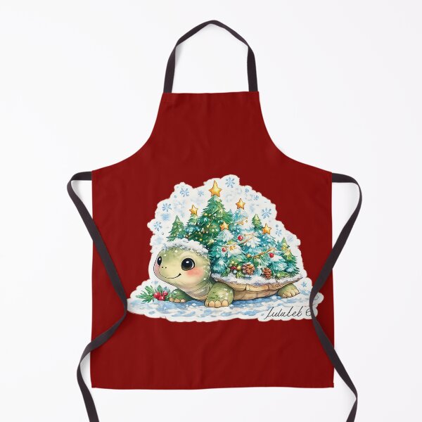Item preview, Christmas Forest Turtle designed and sold by LuluLeb.