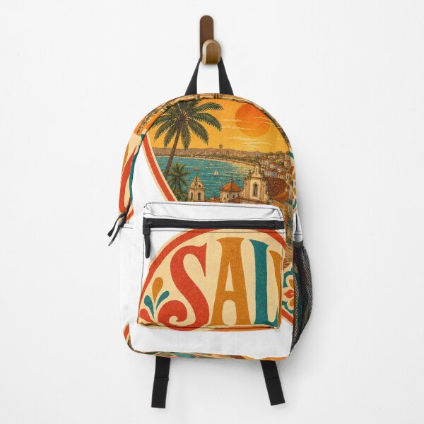 Item preview, Salvador Souvenir Heart Design - Vintage Brazil Travel Art designed and sold by VisualArtsOasis.