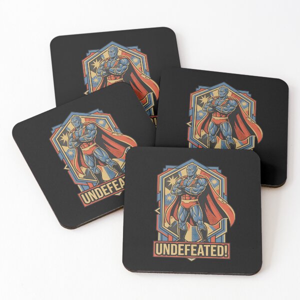 Item preview, Undefeated Muscular Alien Wrestler Retro Comic Graphic designed and sold by DuckOddity.