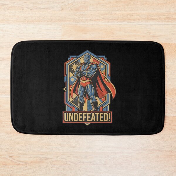 Item preview, Undefeated Muscular Alien Wrestler Retro Comic Graphic designed and sold by DuckOddity.