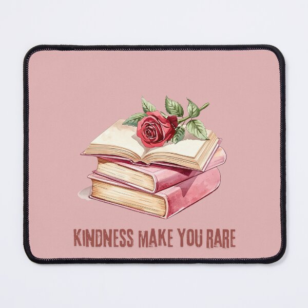 Item preview, Watercolor Books & Rose Floral Motivational designed and sold by Bright Stone .