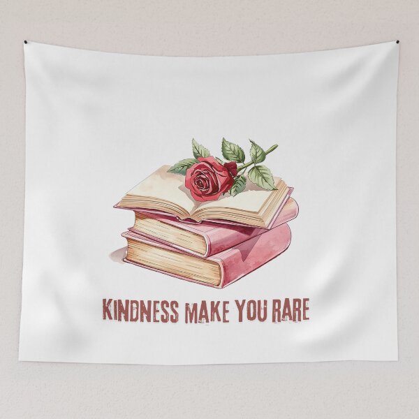 Item preview, Watercolor Books & Rose Floral Motivational  designed and sold by Bright Stone .