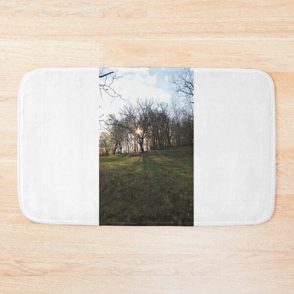 Item preview, Sunset Through Trees Field Landscape Photography designed and sold by Nature Moments.