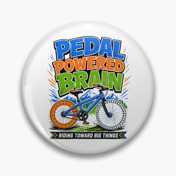 Item preview, Back to School Pedal-Powered Brain designed and sold by Fenay Designs.