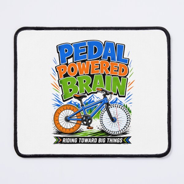 Item preview, Back to School Pedal-Powered Brain designed and sold by Fenay Designs.