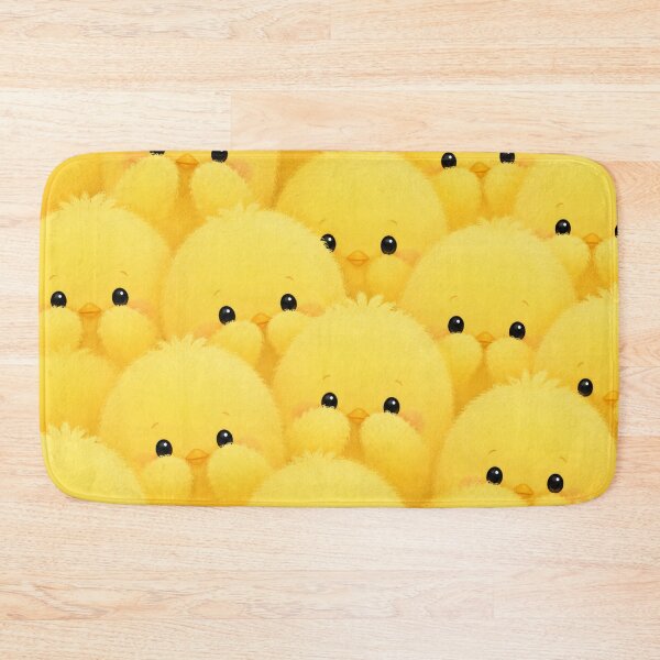 Item preview, Peek-a-Boo Fluffy Yellow Chicks Pattern | Cute Kawaii Baby Chick Seamless Nursery Design designed and sold by Atum&Art.