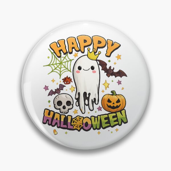 Item preview, Happy Halloween Ghost Crown  designed and sold by afr-saad.