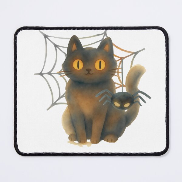 Item preview, Black Cat & Spider Web designed and sold by SaSi-Creatives.