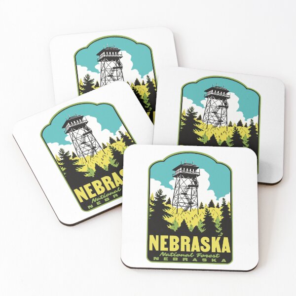 Item preview, Scott Lookout Tower Nebraska National Forest Travel Art designed and sold by HalpinDesign.