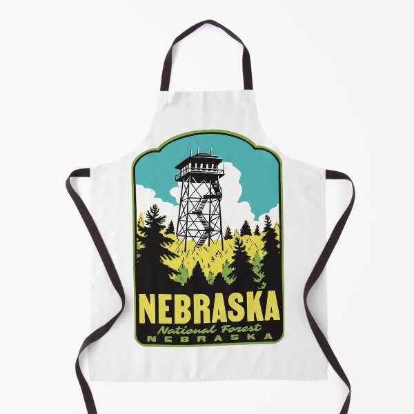 Item preview, Scott Lookout Tower Nebraska National Forest Travel Art designed and sold by HalpinDesign.