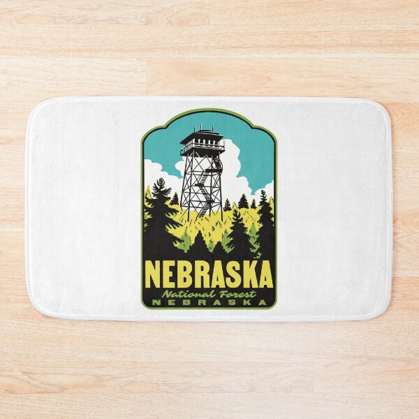 Item preview, Scott Lookout Tower Nebraska National Forest Travel Art designed and sold by HalpinDesign.
