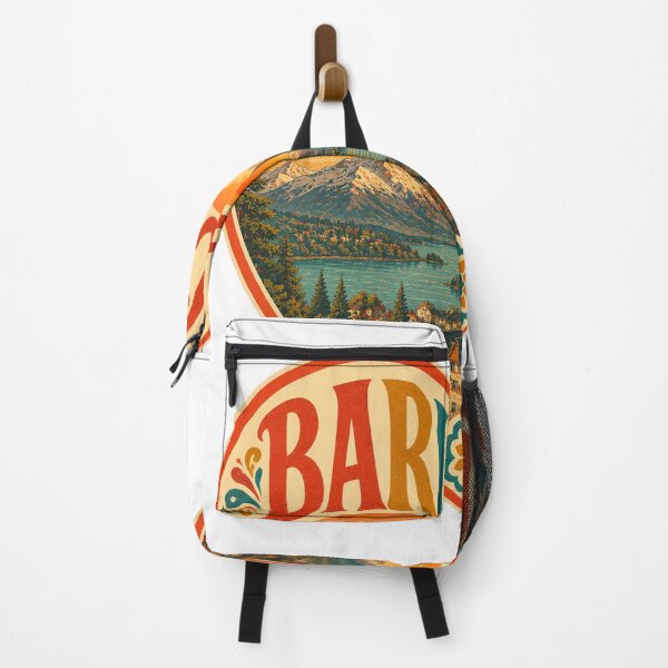 Item preview, Vintage Bariloche Heart - Retro Argentina Travel Souvenir designed and sold by VisualArtsOasis.
