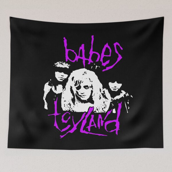 Item preview, Punk Rock Purple Typography Band designed and sold by GloomRooms.