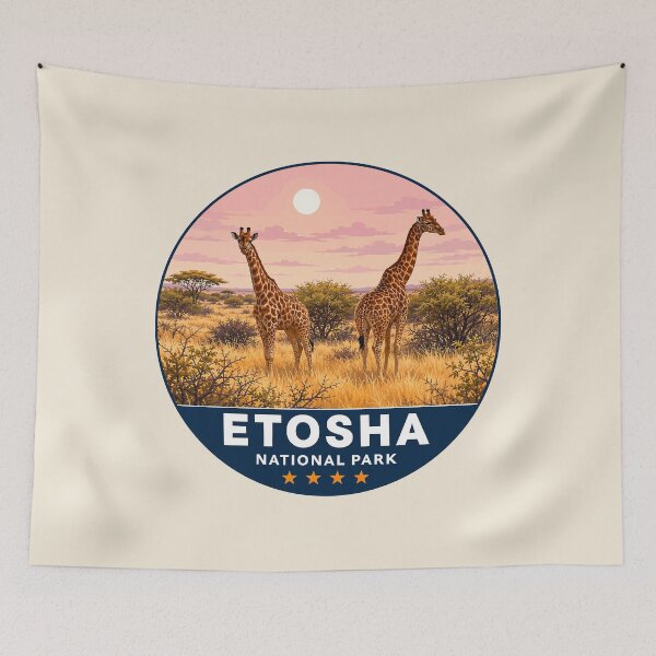 Item preview, Etosha National Park, Namibia | African Wildlife Safari Adventure Design designed and sold by Gideon Emmerich.