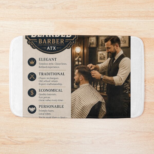 Item preview, Barberded Shop Advertise designed and sold by Bebe5512.