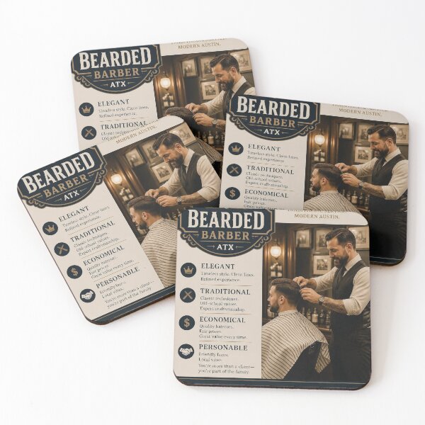Item preview, Barberded Shop Advertise designed and sold by Bebe5512.
