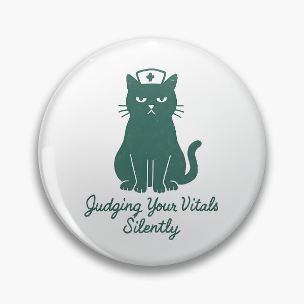 Item preview, Judging Your Vitals Silently Shirt, Funny Black Cat Nurse T-Shirt, Sarcastic Nurse Gift Tee, Cute Cat Nurse Humor Shirt designed and sold by TshirtsLabs.
