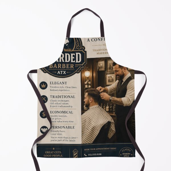 Item preview, Barberded Shop Advertise designed and sold by Bebe5512.