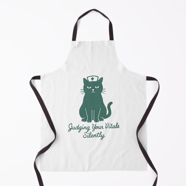 Item preview, Judging Your Vitals Silently Shirt, Funny Black Cat Nurse T-Shirt, Sarcastic Nurse Gift Tee, Cute Cat Nurse Humor Shirt designed and sold by TshirtsLabs.