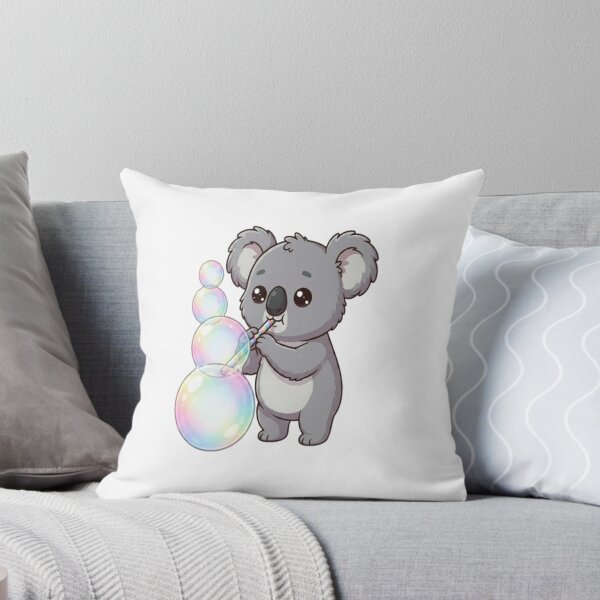 Item preview, Cute Koala Blowing Soap Bubbles designed and sold by Ella_Sketch.