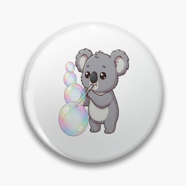 Item preview, Cute Koala Blowing Soap Bubbles designed and sold by Ella_Sketch.