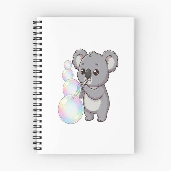 Item preview, Cute Koala Blowing Soap Bubbles designed and sold by Ella_Sketch.