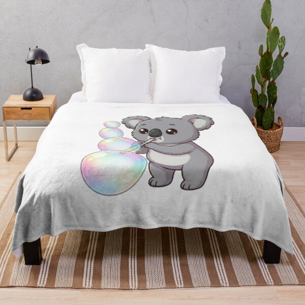 Artikelvorschau, Niedlicher Koala bläst Seifenblasen entworfen und verkauft von Ella_Sketch.