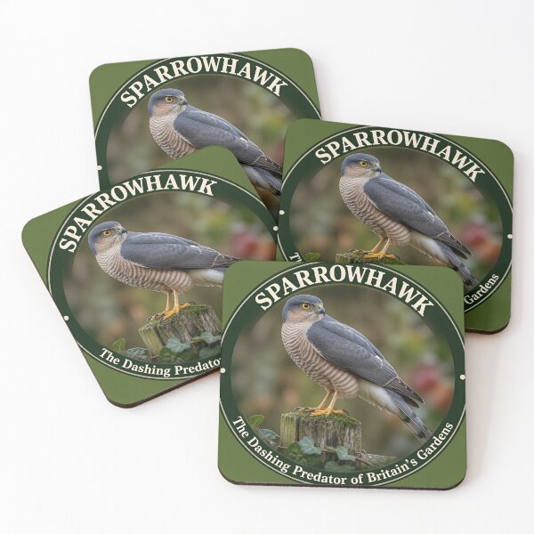 Item preview, SPARROWHAWK – The Dashing Predator of Britain's Gardens designed and sold by The Digital Compass.