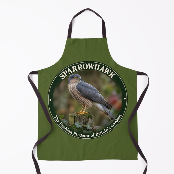 Item preview, SPARROWHAWK – The Dashing Predator of Britain's Gardens designed and sold by The Digital Compass.